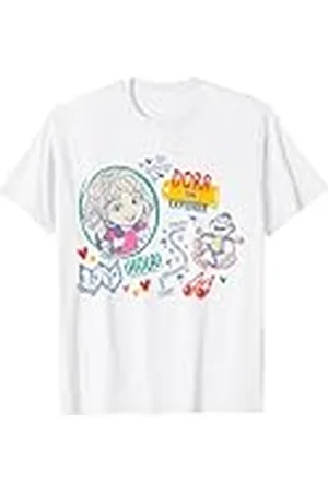 Dora & Boots - Boceto de mapa Camiseta