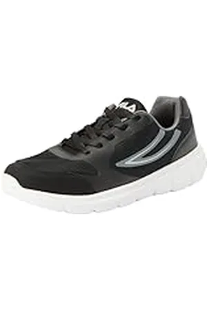 Fila Jumbler Active Teens, Zapatillas para Correr, Negro, Gris y Violeta, 39 EU