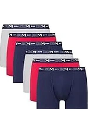Dim Calzoncillo Tipo Bóxer Cotton Stretch Respirant Hombre x6 3