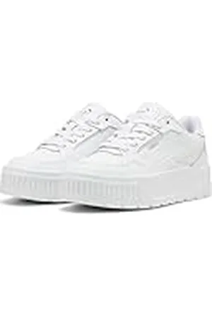 PUMA Karmen II Idol, Zapatillas Mujer, White White Silver, 38.5 EU