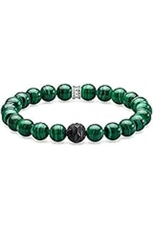 Thomas Sabo Pulsera Black Cat Plata de Ley 925 A1778-530-6-L19, 19 cm