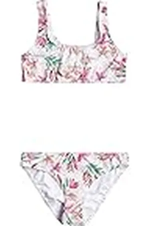 Roxy Happy Tropical - Conjunto de bikini bralette para Niñas 6-16