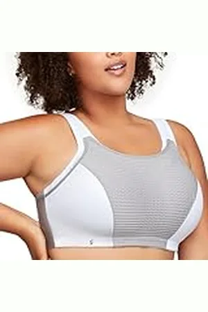 Glamorise 1166 - Sujetador Deportivo, Talla 115 C, Color Gris