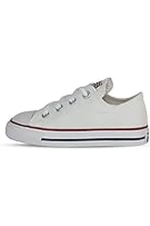 Converse Toddler White All Star Ox Trainers-UK 4 Infant