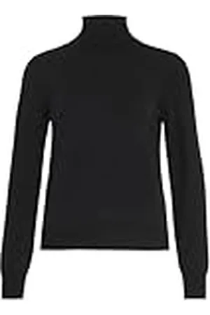 VILA Vicomfy L/S Roll-Neck Knit Top/PB Jersey de Punto, , L para Mujer