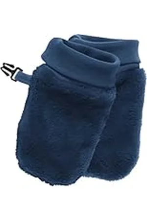Playshoes Fleece Mittens Mitones de Forro Polar, Blue Marine, 6-12 M Unisex niños