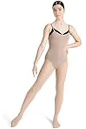 Capezio Medias de cuerpo ultra suaves para mujer - Beige - L/XL