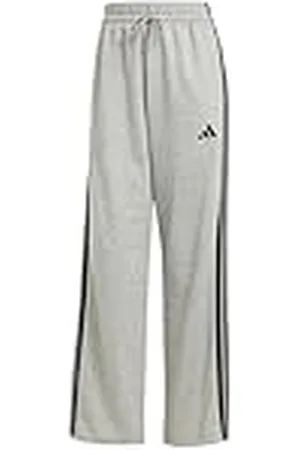 adidas Mujer Essentials 3-Stripes Open HEM Fleece Pants, , XXL