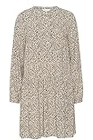 Part Two Vestido Mujer con Mangas largas y abrove Knee Length Suelto Fit Drop Waist, , 44