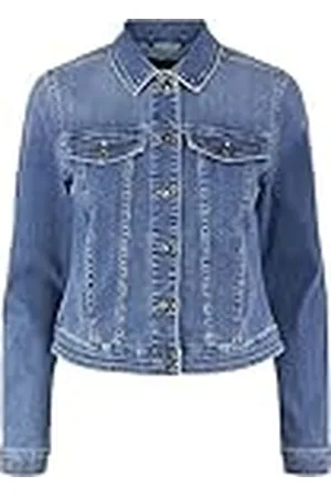 Pieces® Pcoia LS Dnm MB Noos BC-Chaqueta Vaquera, , M Mujeres