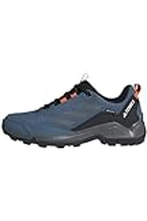 adidas Terrex Eastrail Gore-Tex Hiking Shoes, Zapatos de Senderismo Hombre, Wonder Steel/Grey Three/Orange, 46 EU