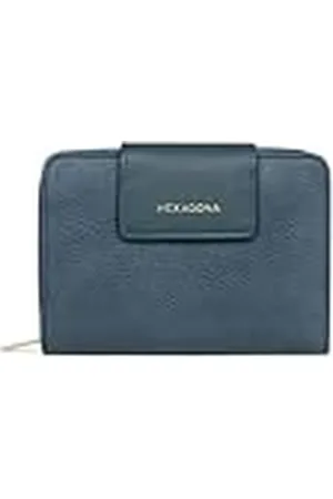 Hexagona – Cartera con 2 persianas RFID – Compatible con Tarjetas de crédito, CNI y Permiso de conducción – para Mujer – Colección Jenny, , Talla única