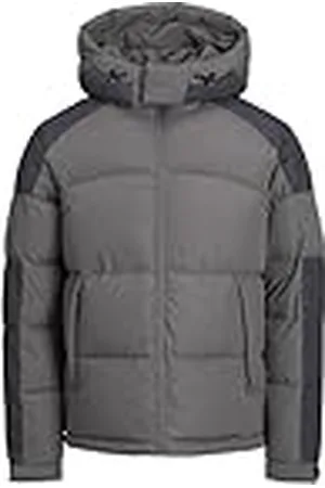 JACK & JONES Jcoaero Buffer Sn Chaqueta Acolchada, Gárgola/Detalle: Bloqueo de Asfalto, M para Hombre