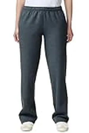 Gildan Pantalón Deportivo Abierto con Bolsillos, , 34-37 para Hombre