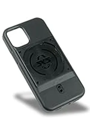 SKS Germany COMPIT Cover para iPhone 13 Mini, Funda de teléfono móvil con Dispositivo de fijación (Compatible con el Sistema COMPIT, plástico de 2 componentes Resistente al Desgaste), Negro