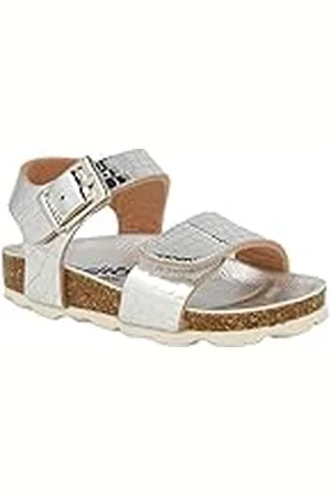 Conguitos Amazonas, Zapatos para bebé Niñas, Plata, 20 EU