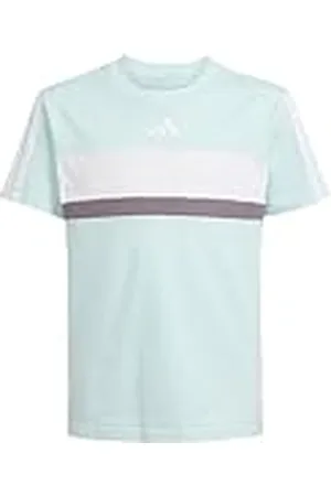 adidas Unisex niños Seasonal Essentials TIBERIO 3 Stripes T-Shirt, , 11-12 Years