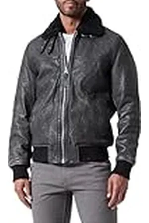 Schott NYC Lcbombardero Chaqueta de Cuero, , L para Hombre