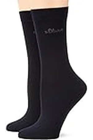 QS by s.Oliver S20135 Calcetines, OPACAS, , 35/38 para Mujer