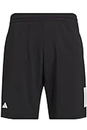 adidas Club Tennis Climacool - Pantalones Cortos para Hombre, 3 Rayas, Talla S, 17,78 cm, Color Negro