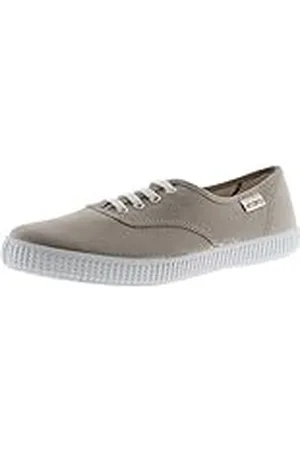 victoria Inglesas Unisex 1915 Lona & Cordones Blancos 106613 para Adulto 37