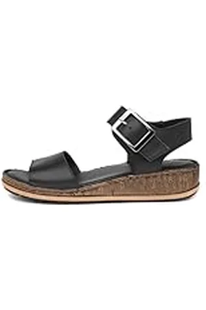 Hush Puppies Ellie Sandal, Sandalia con taln Mujer, Black, 38 EU