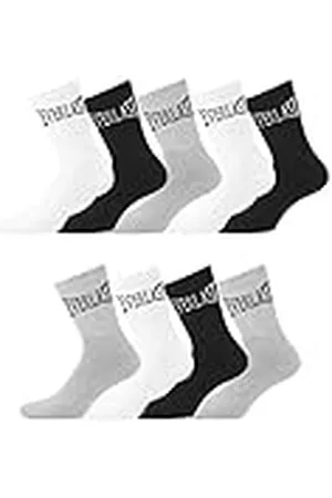 Everlast Calcetines Hombre Deporte Soporte Antideslizante - Paquete de 9 - Calcetines Altos Hombre, Resistentes & Flexibles