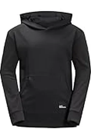Jack Wolfskin Adolescente Sudadera con Capucha Y Camiseta de Manga Larga, , 128 cm para Niños