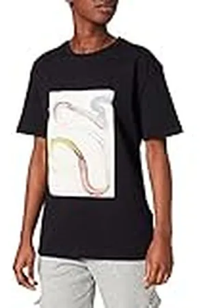 NA-KD Printed Loose Fit T-Shirt Camiseta, , S para Mujer