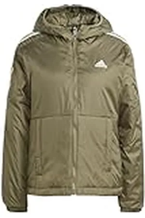 adidas Mujer Essentials Insulated Hooded Jacket, , S