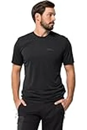 Jack Wolfskin Senderismo S/S T M Camiseta de Manga Corta, Hombre