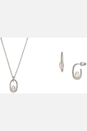 Skagen Collar colgante Agnethe y pendientes de madreperla para mujer