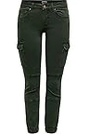 ONLY Onlmissouri Reg ANK Cargo Pnt Noos Pantalones, Rosin, 36W / 32L para Mujer
