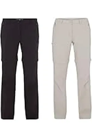 mc kinley Mckinley Malik Sht Pantalones para Senderismo, Mujer, Black, 23