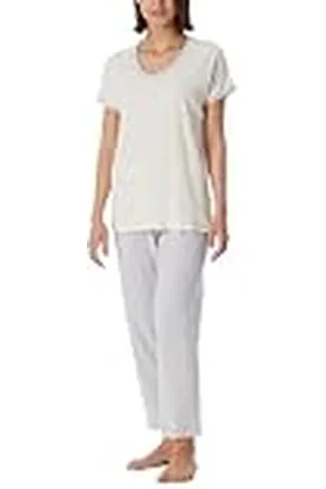 Schiesser Pijama 7/8 Largo Algodón Modal Mix-Nightwear Juego, , 38 para Mujer