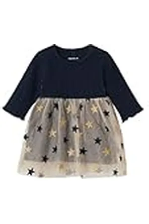 NAME IT Nbfrinnas LS Dress Vestido, , 74 cm para Bebés