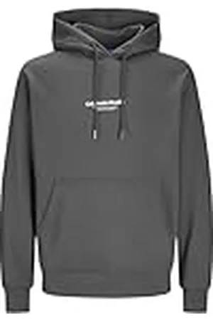 JACK & JONES Jorvesterbro Sudadera con Capucha Noos, Iron Gate, XS para Hombre