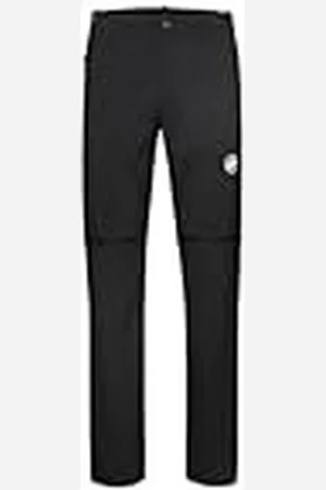 Mammut Outdoor Zip Off Pantalón Hombre Negro 50