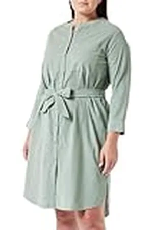 QS by s.Oliver Vestido Camisero para Mujer de Pana 42, , 44