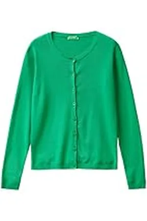 Benetton Camiseta Coreana M/L 1091d5558 Suéter cárdigan, , XS para Mujer