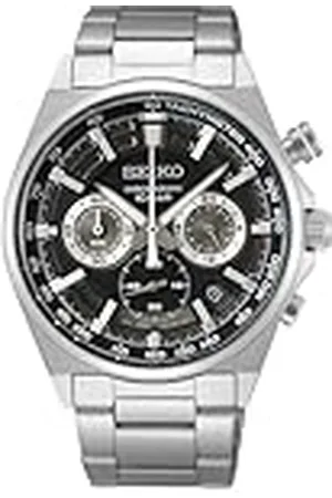 Seiko Reloj Analógico para Hombre de Cuarzo con Correa en Metal SSB397P1