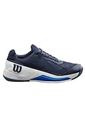Wilson Rush Pro 4.0, Sneaker Hombre, Navy Blazer/White/Lapis Blue, 44 2/3 EU