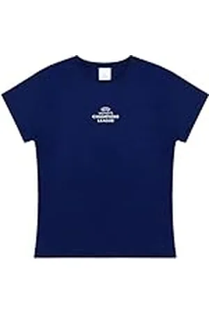 UEFA Womens Champions League T-Shirt - Extra Large, Navy, UWCL, Officially Licensed Merchandise, Crewneck, 100% Cotton, Great Football Gift Idea