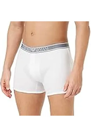 Emporio Armani Boxer Ribbed Stretch Cotton, Boxer Shorts para Hombre, , M