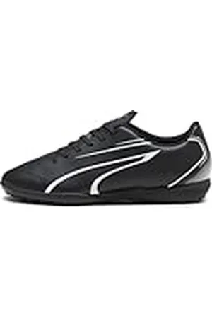 PUMA Vitoria TT, Soccer Shoe Hombre, Black White, 43 EU