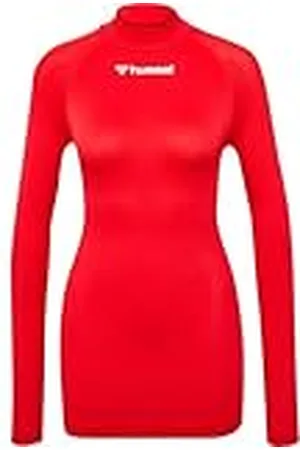 Hummel HmlBL Comfort 2.0 Camiseta de Cuello Alto L/S, Rojo Verdadero, XS