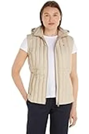 Tommy Hilfiger Feminine LW Down Vest WW0WW40485 Chalecos, , XS para Mujer