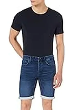 Only & Sons Onsply Reg D Blue Jog PK 8582 Dnm Noos Pantalones Cortos Hombre, , S