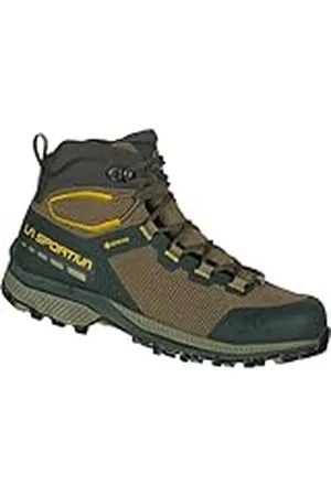 La Sportiva TX Hike Mid GTX, Botas de Hiking Hombre, Charcoal/Moss, 43.5 EU
