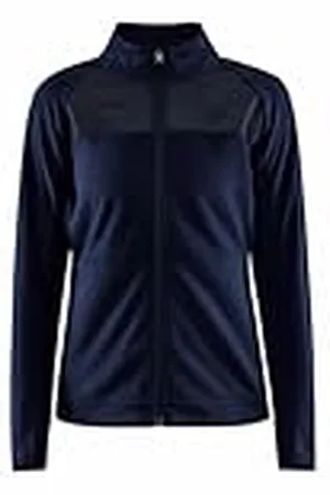 Craft ADV Explore Midlayer | Outdoor Fleecejacke Damen aus Gebürstetem Fleece | Daumenloch & Reißverschlusstaschen Capa Intermedia de Forro Polar, , Large Mujeres